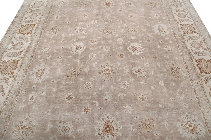 Afghan Serenity Rug 7' 10" x 9' 8" Hand-Knotted | No. AT10533