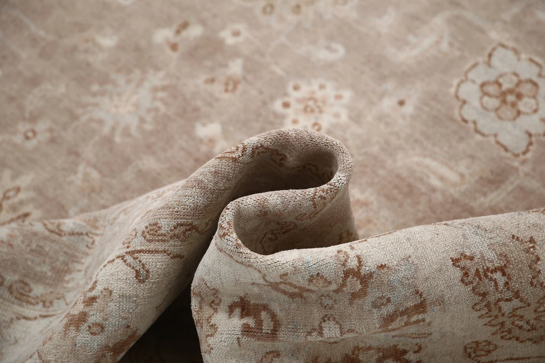 Afghan Serenity Rug 7' 10" x 9' 8" Hand-Knotted | No. AT10533