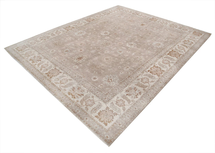 Afghan Serenity Rug 7' 10" x 9' 8" Hand-Knotted | No. AT10533