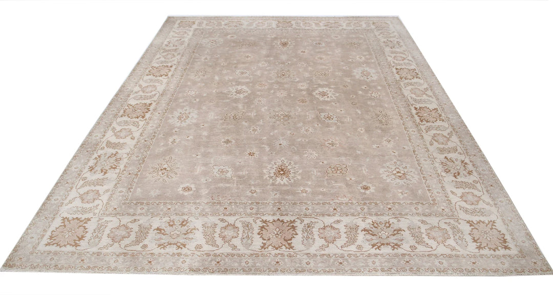 Afghan Serenity Rug 7' 10" x 9' 8" Hand-Knotted | No. AT10533