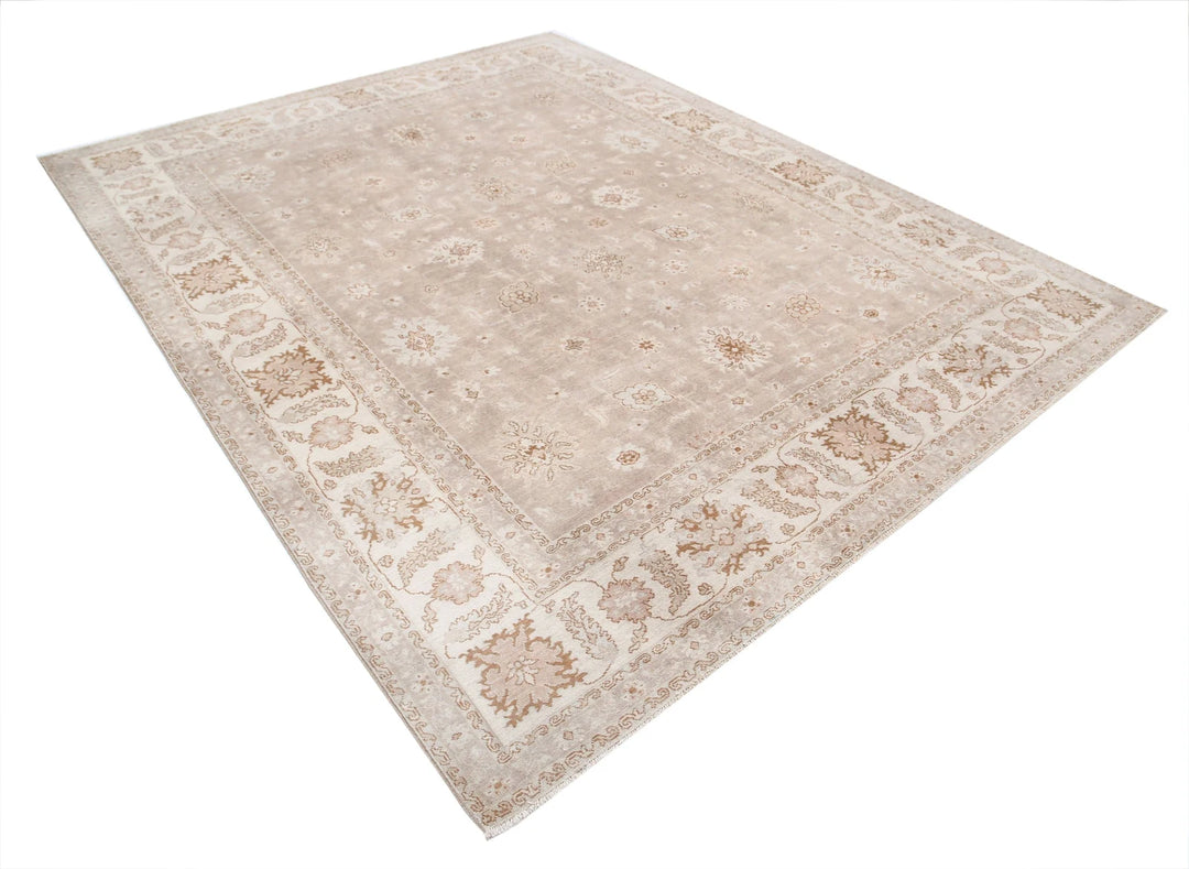 Afghan Serenity Rug 7' 10" x 9' 8" Hand-Knotted | No. AT10533