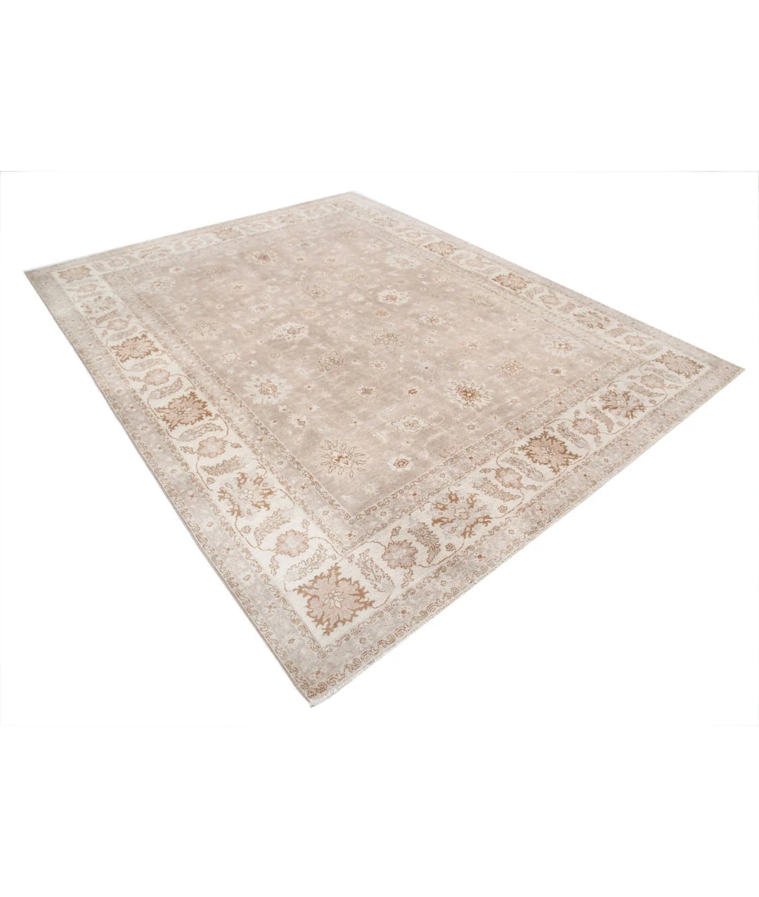 Afghan Serenity Rug 7' 10" x 9' 8" Hand-Knotted | No. AT10533