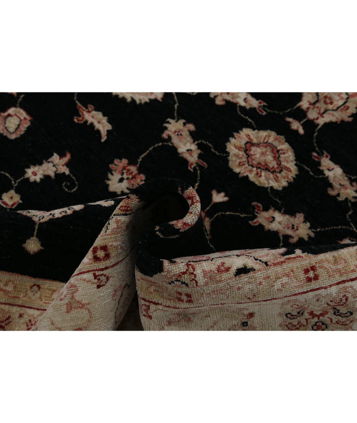 Afghan Ziegler Rug 4' 11" x 6' 3" Hand-Knotted | No. AT10588