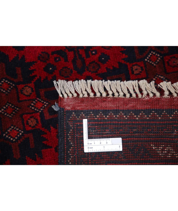 Afghan Khal Muhammadi Rug 4' 11" x 6' 4" Hand-Knotted | No. AT10604