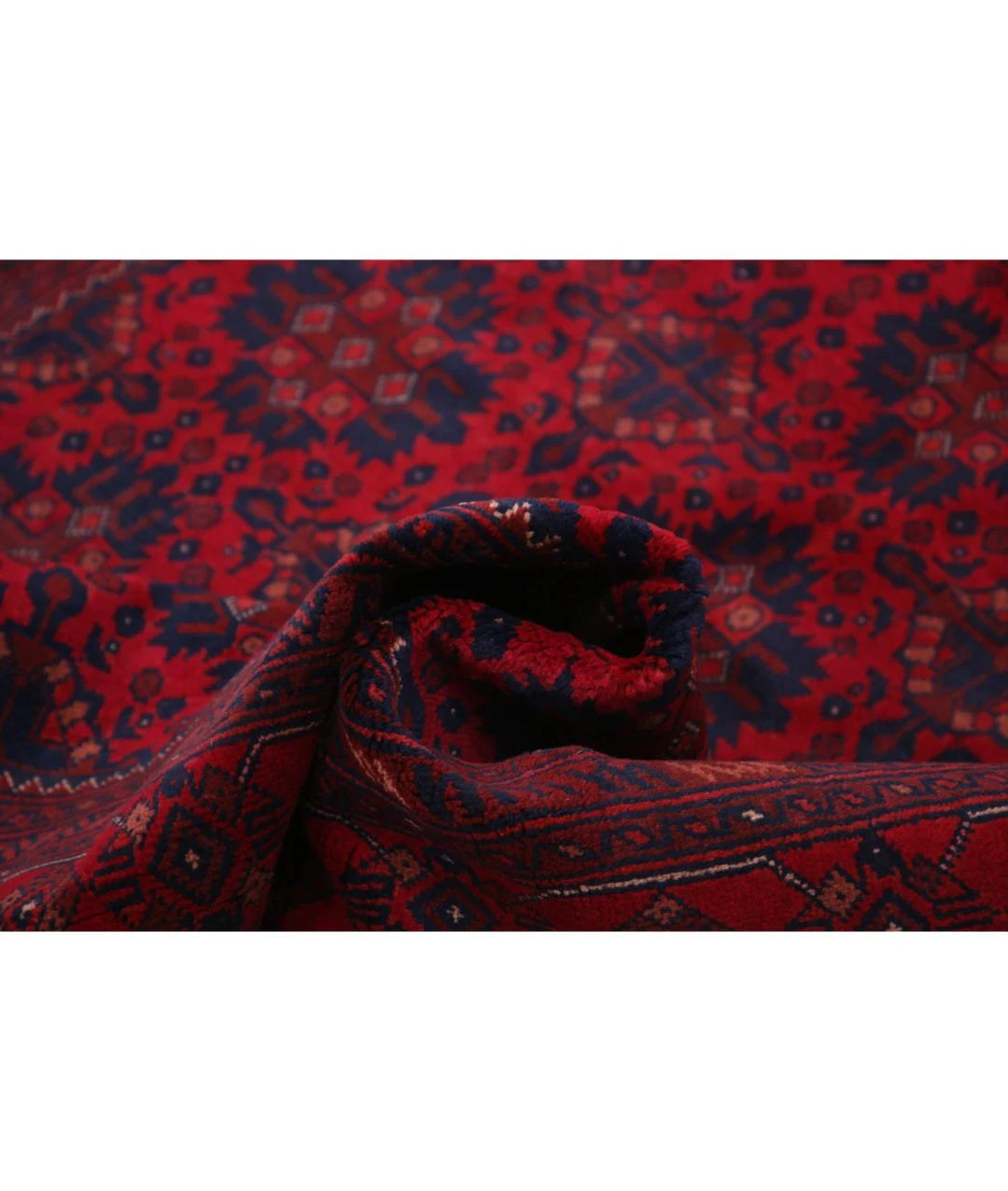 Afghan Khal Muhammadi Rug 4' 11" x 6' 4" Hand-Knotted | No. AT10604