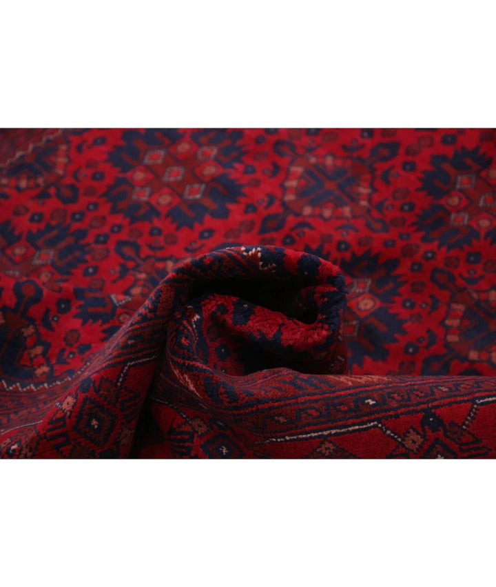 Afghan Khal Muhammadi Rug 4' 11" x 6' 4" Hand-Knotted | No. AT10604
