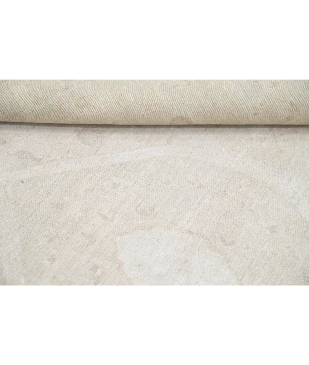 Brown Afghan Tabriz Rug 7'11" x 9'6" Hand-Knotted | No. AT10649