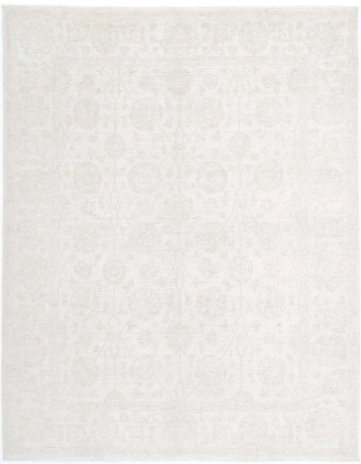 Afghan Serenity Rug 7' 10" x 9' 11" Hand-Knotted | No. AT11056