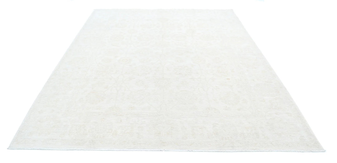 Afghan Serenity Rug 7' 10" x 9' 11" Hand-Knotted | No. AT11056