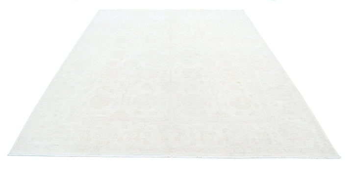 Afghan Serenity Rug 7' 10" x 9' 11" Hand-Knotted | No. AT11056