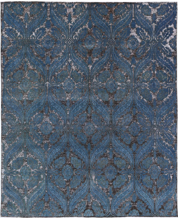 Afghan Oriental Rug 7' 11" x 9' 11" Hand-Knotted | No. AT11219