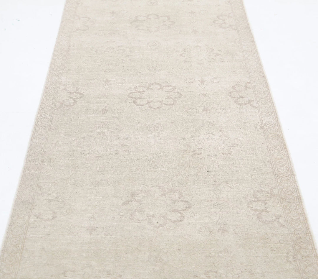 Afghan Runner Rug 3' 0" x 9' 10" Hand-Knotted | No. AT11240