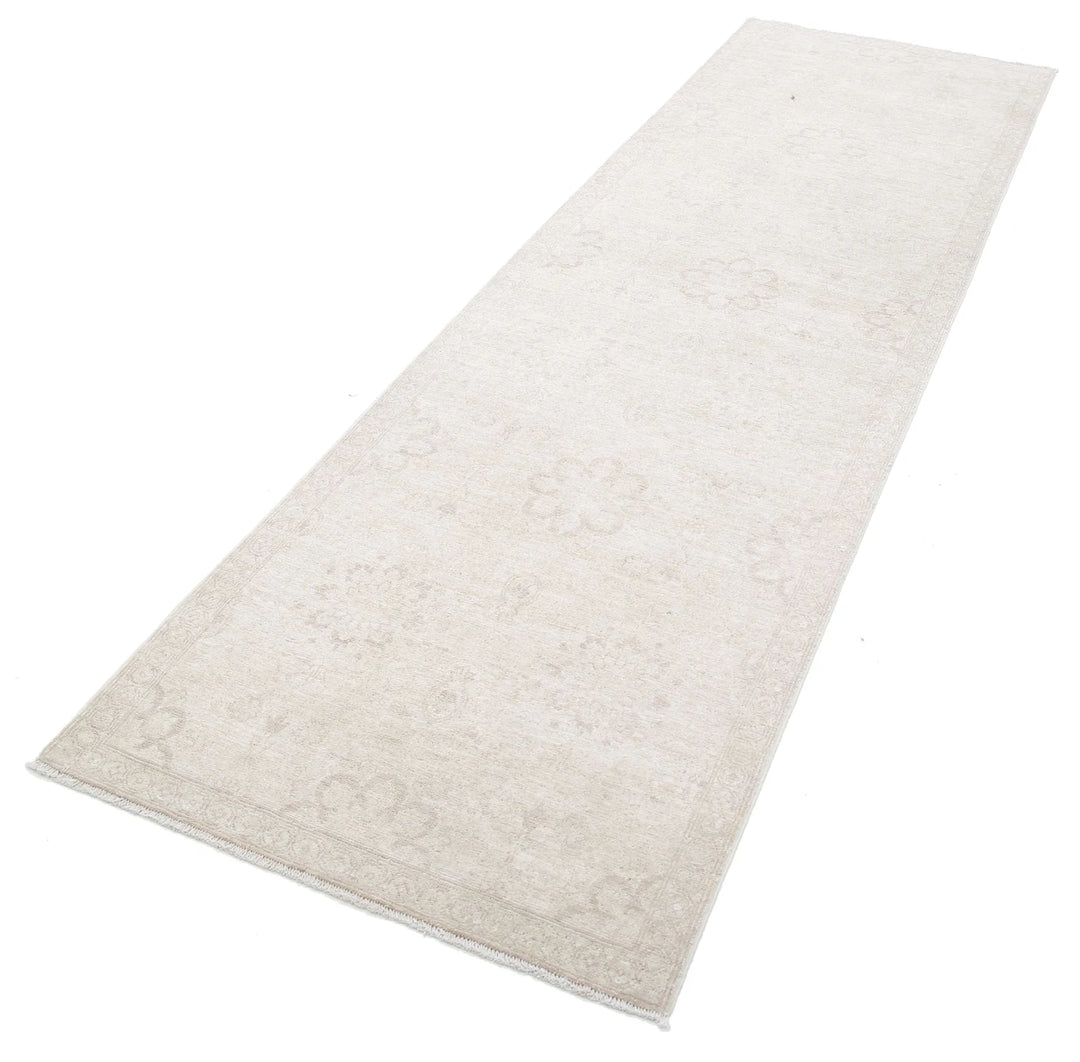 Afghan Runner Rug 3' 0" x 9' 10" Hand-Knotted | No. AT11240
