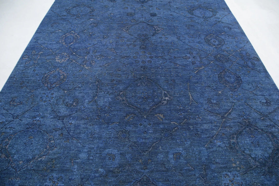 Afghan Oriental Rug 8' 0" x 10' 8" Hand-Knotted | No. AT11330