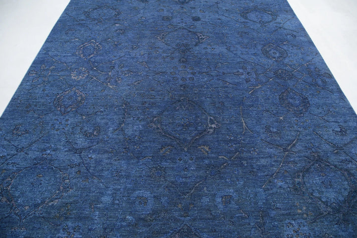 Afghan Oriental Rug 8' 0" x 10' 8" Hand-Knotted | No. AT11330