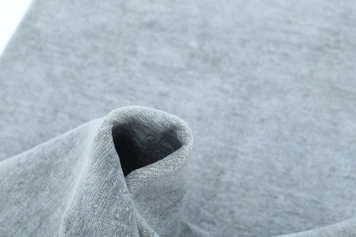 Grey Afghan Overdye Rug 2' 3" x 8' 0" Hand-Knotted | No. AT11335