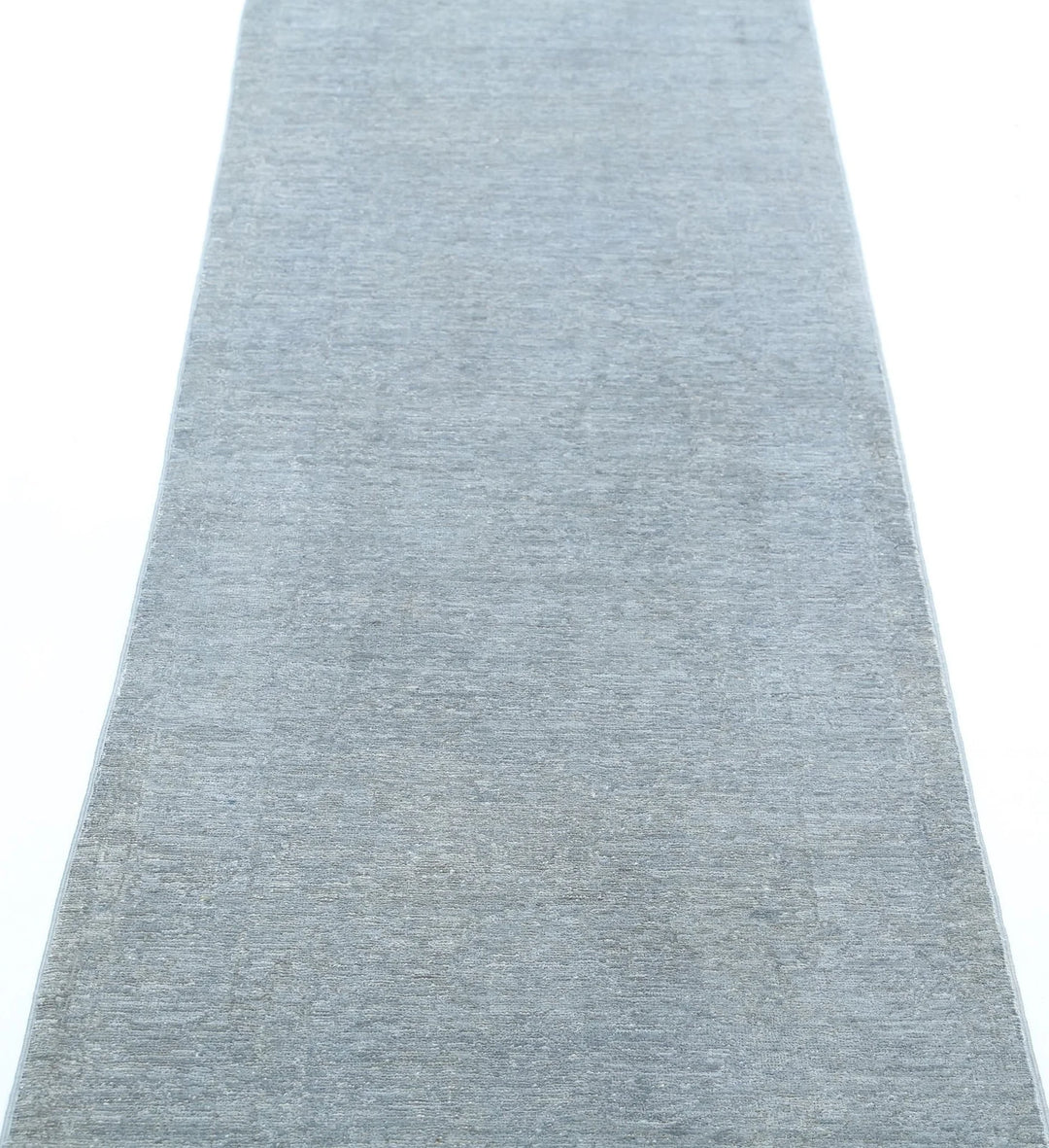 Grey Afghan Overdye Rug 2' 3" x 8' 0" Hand-Knotted | No. AT11335