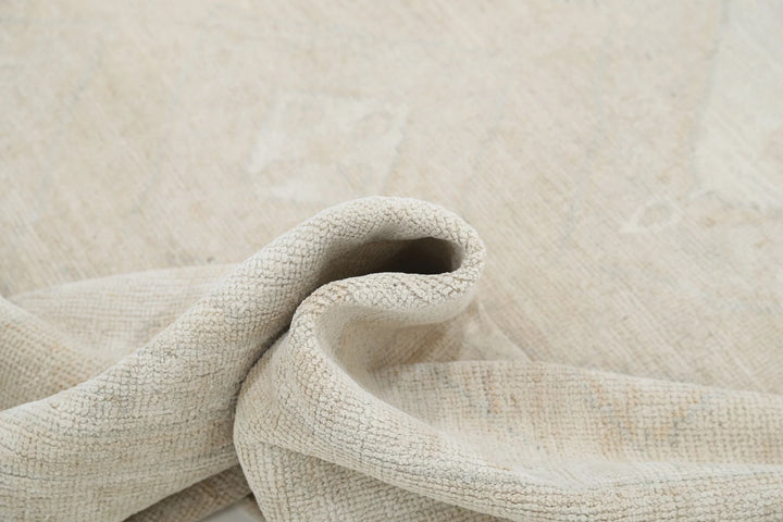 Afghan Oushak Rug 6' 2" x 8' 10" Hand-Knotted | No. AT11420