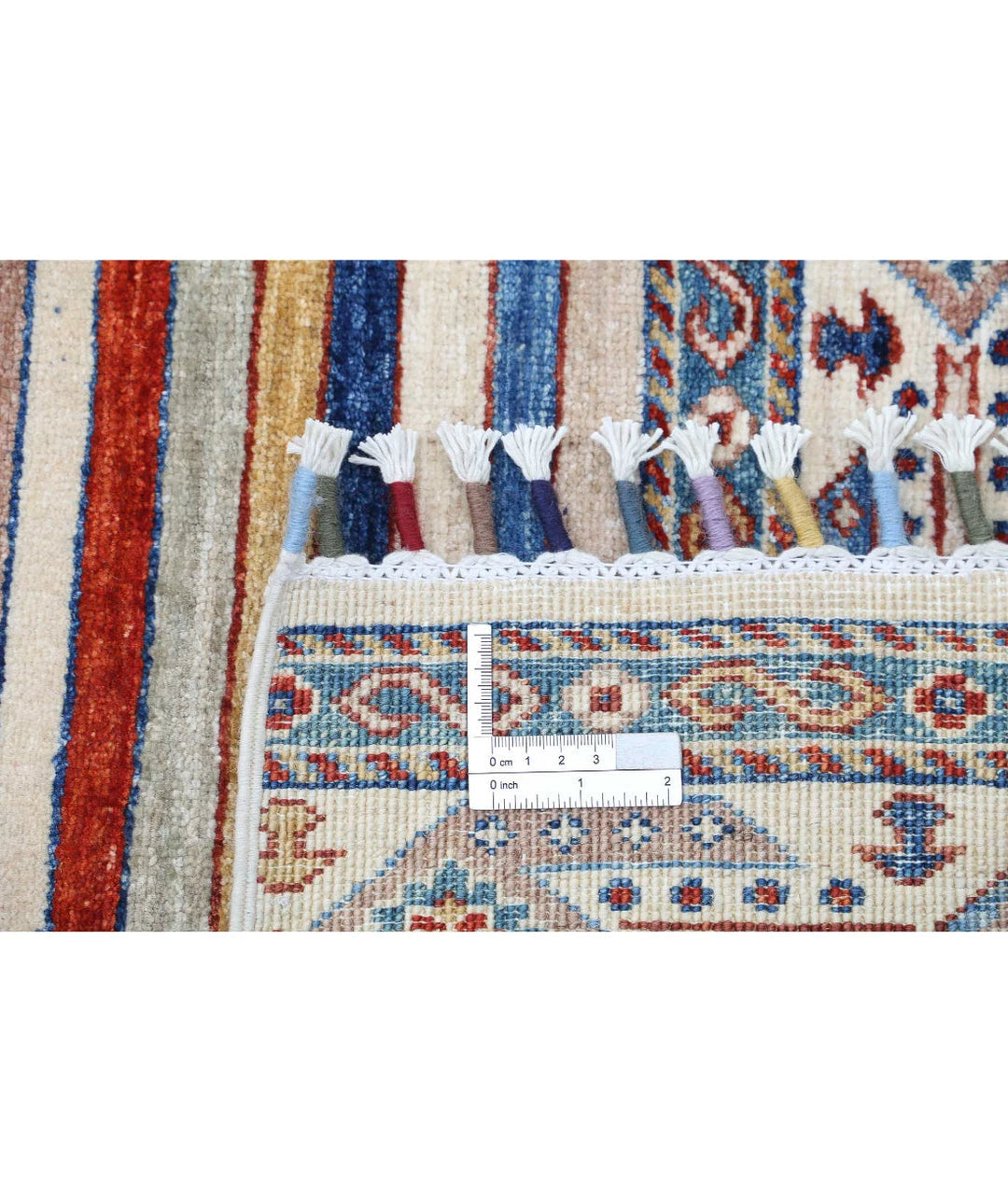 Afghan Oriental Rug 4' 10" x 6' 3" Hand-Knotted | No. AT114437