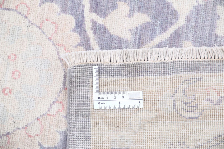 Afghan Tabriz Rug 6' 4" x 8' 5" Hand-Knotted | No. AT11460