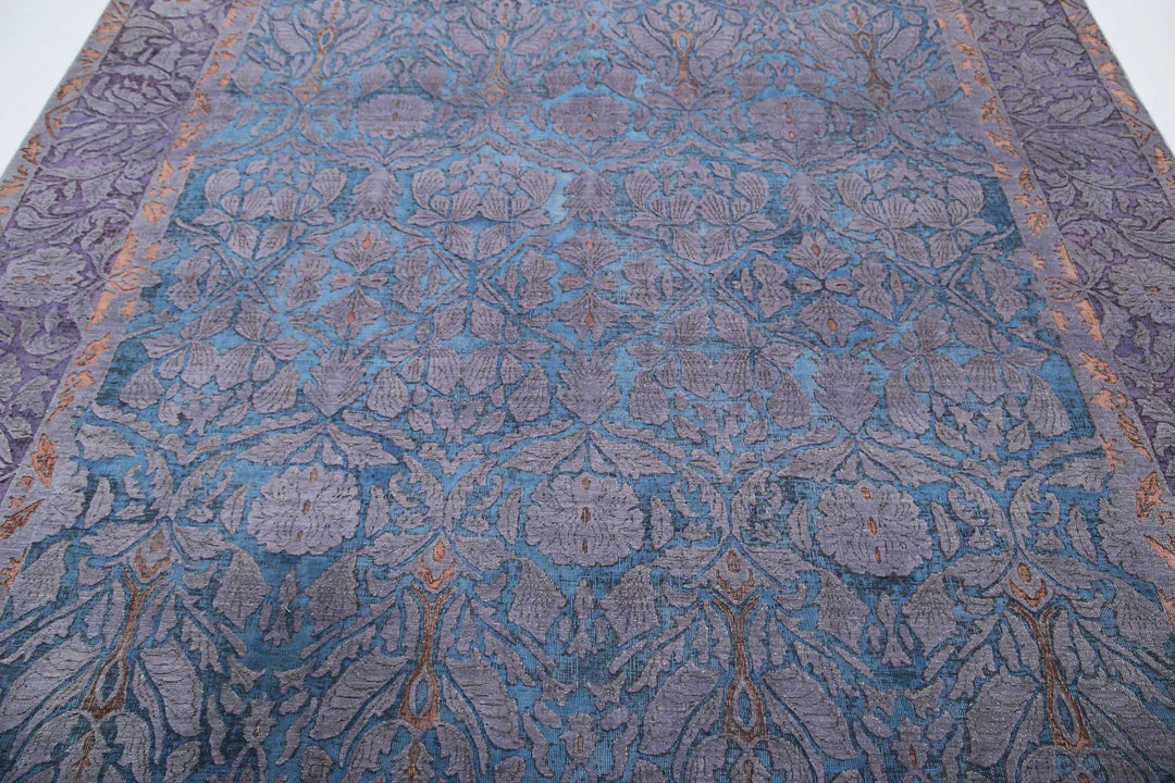 Afghan Oriental Rug 8' 0" x 10' 1" Hand-Knotted | No. AT11610