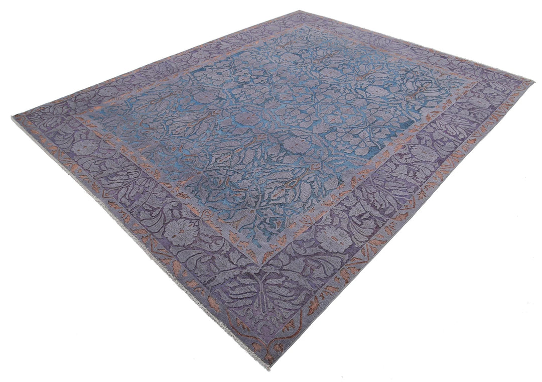 Afghan Oriental Rug 8' 0" x 10' 1" Hand-Knotted | No. AT11610