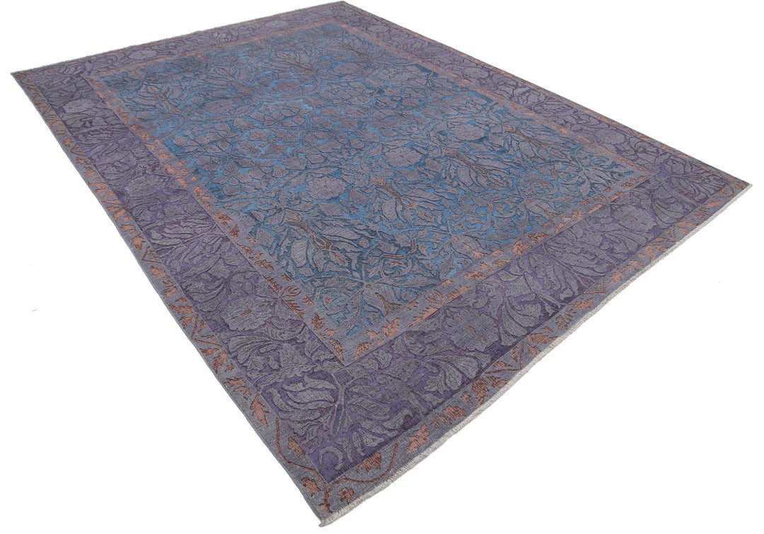 Afghan Oriental Rug 8' 0" x 10' 1" Hand-Knotted | No. AT11610