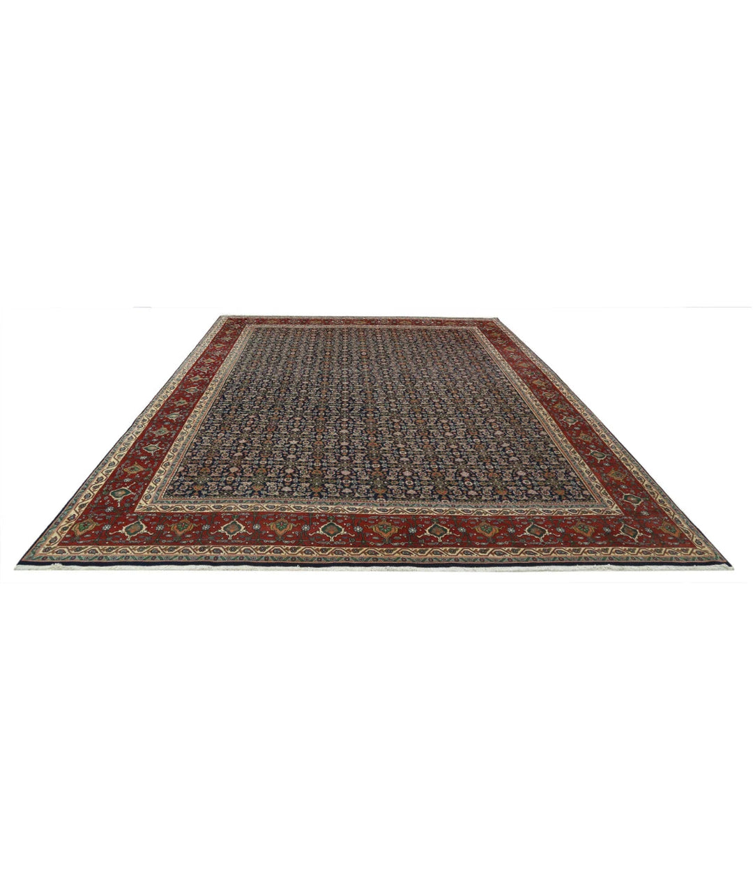 Persian Herati Rug 9' 11" x 13' 4" Hand-Knotted | No. AT11648