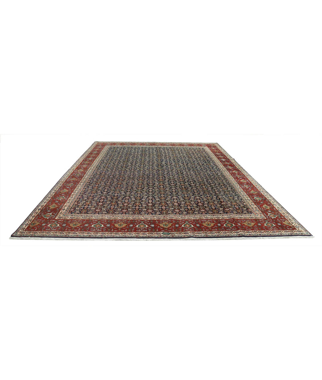 Persian Herati Rug 9' 11" x 13' 4" Hand-Knotted | No. AT11648