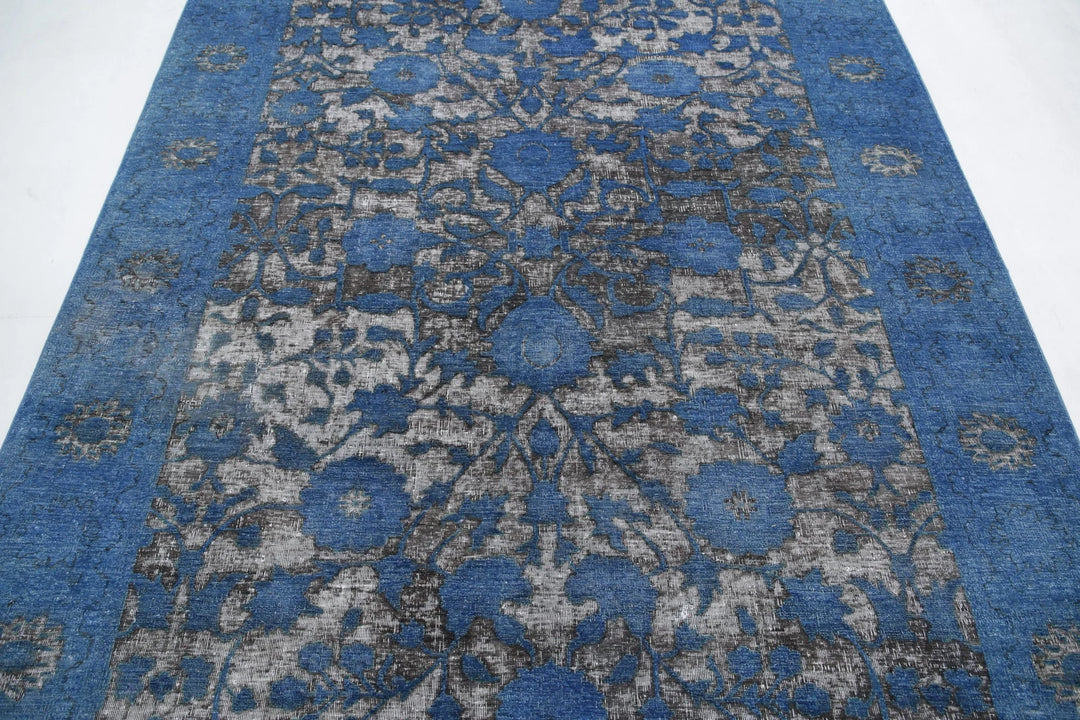 Afghan Oriental Rug 6' 2" x 8' 6" Hand-Knotted | No. AT11757