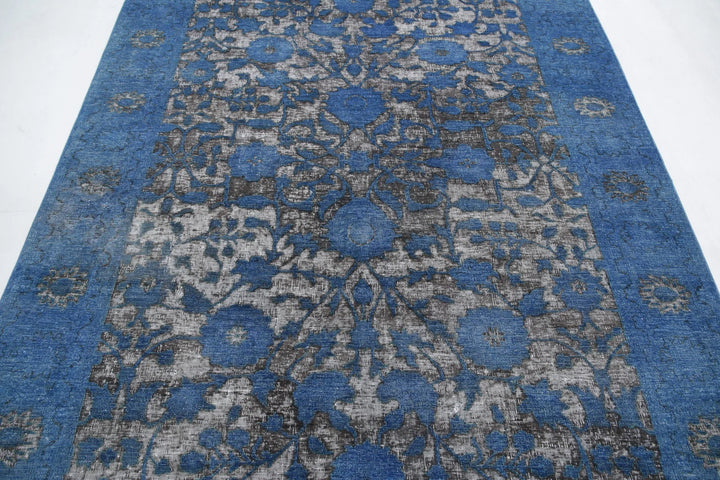 Afghan Oriental Rug 6' 2" x 8' 6" Hand-Knotted | No. AT11757