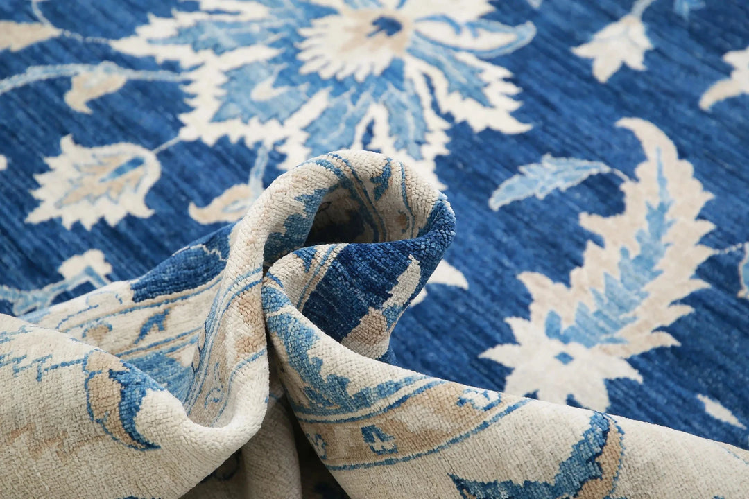 Afghan Ziegler Farhan Rug 12' 11" x 19' 0" Hand-Knotted | No. AT11768