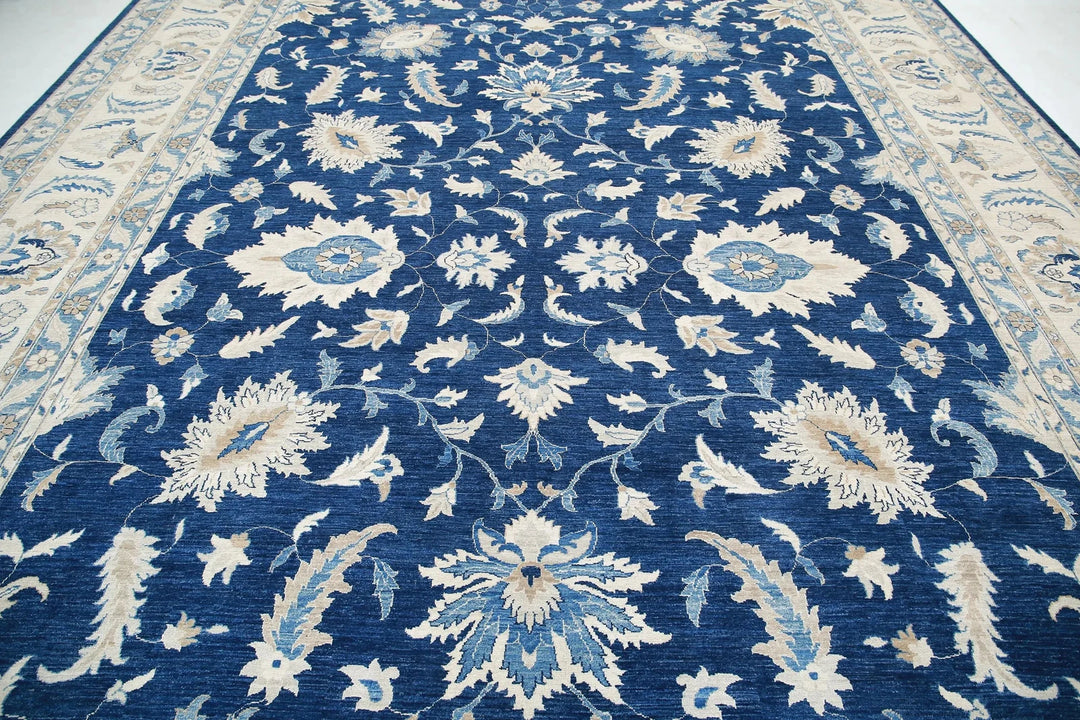 Afghan Ziegler Farhan Rug 12' 11" x 19' 0" Hand-Knotted | No. AT11768