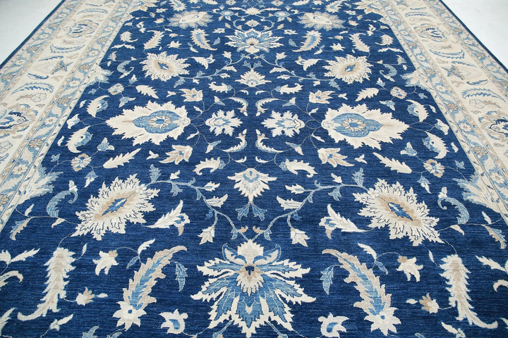 Afghan Ziegler Farhan Rug 12' 11" x 19' 0" Hand-Knotted | No. AT11768