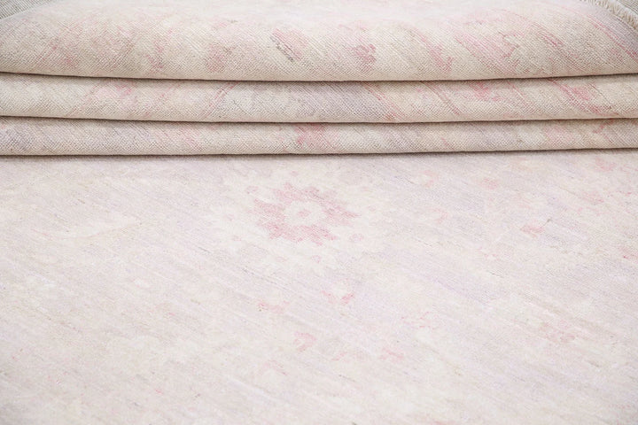Afghan Serenity Rug 12' 0" x 14' 3" Hand-Knotted | No. AT11796