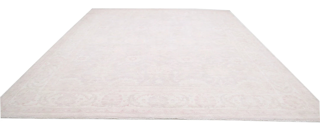 Afghan Serenity Rug 12' 0" x 14' 3" Hand-Knotted | No. AT11796