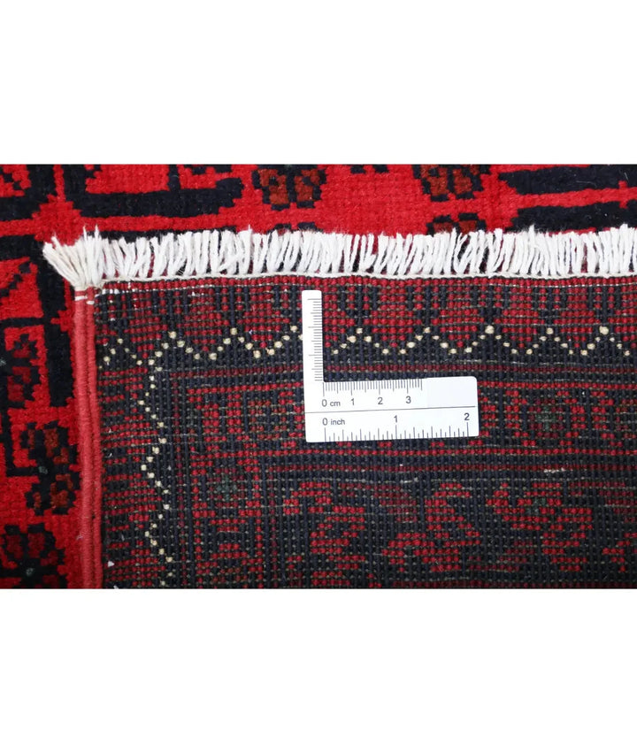 Afghan Khamyab Rug 6' 6" x 9' 5" Hand-Knotted | No. AT11874