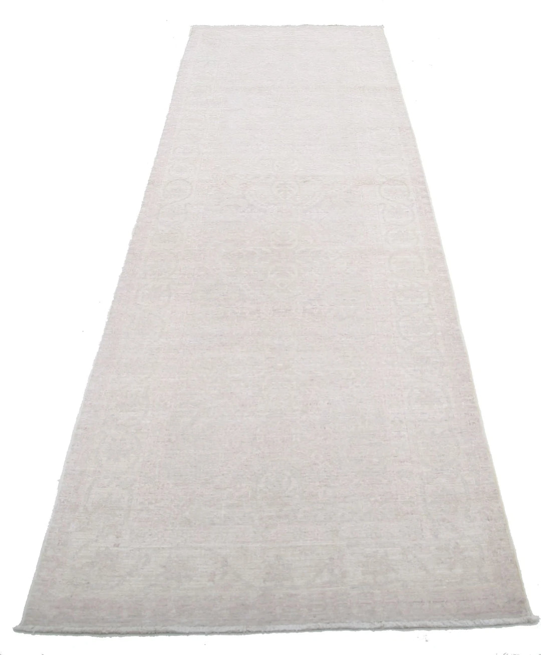Afghan Tabriz Rug 2' 11" x 10' 4" Hand-Knotted | No. AT11901