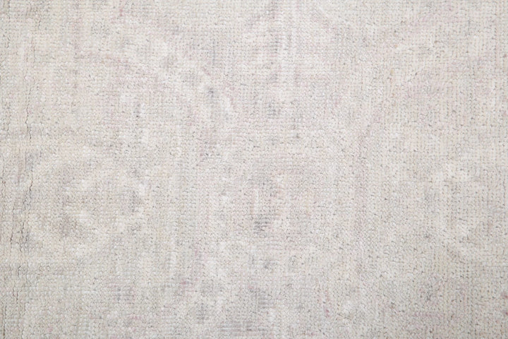 Afghan Tabriz Rug 2' 11" x 10' 4" Hand-Knotted | No. AT11901