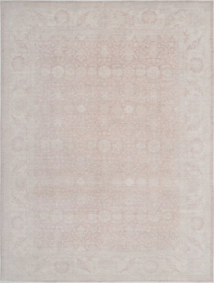Afghan Serenity Rug 9' 0" x 11' 10" Hand-Knotted | No. AT12061