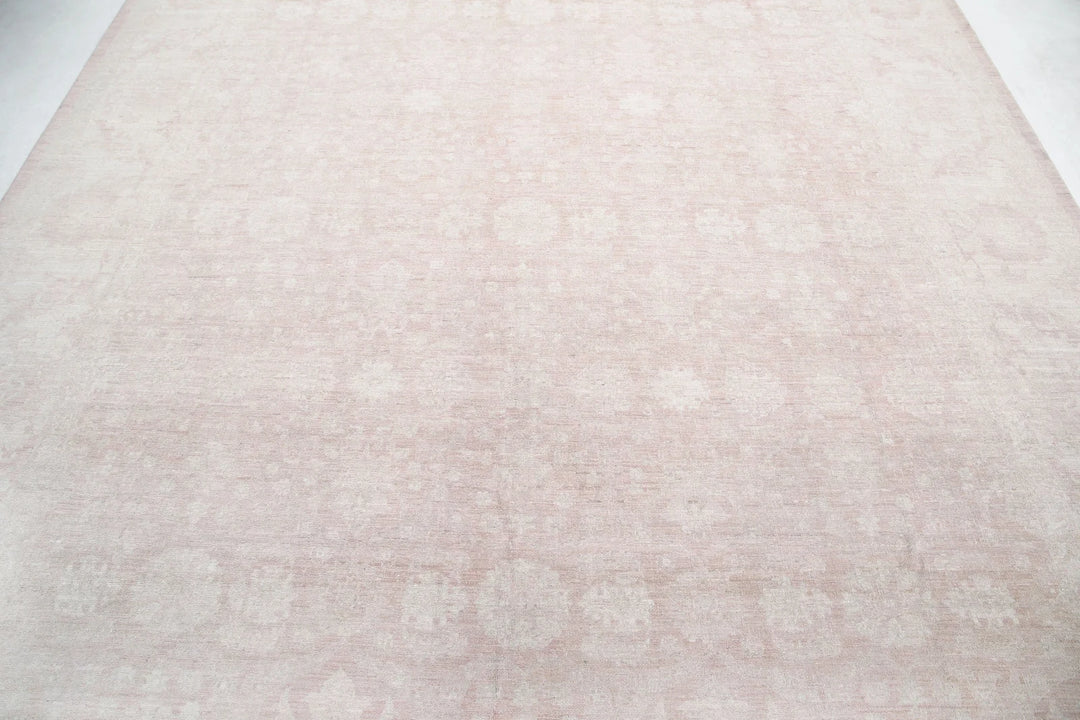Afghan Serenity Rug 9' 0" x 11' 10" Hand-Knotted | No. AT12061