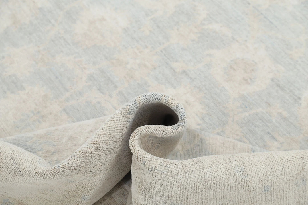 Afghan Serenity Rug 7' 10" x 11' 3" Hand-Knotted | No. AT12131