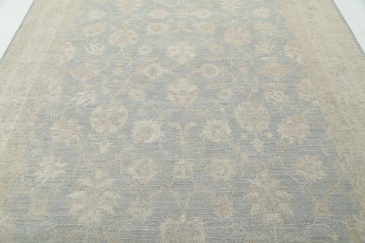 Afghan Serenity Rug 7' 10" x 11' 3" Hand-Knotted | No. AT12131