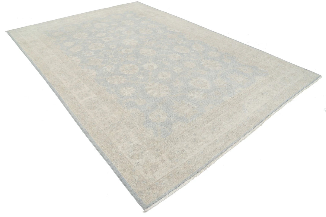 Afghan Serenity Rug 7' 10" x 11' 3" Hand-Knotted | No. AT12131