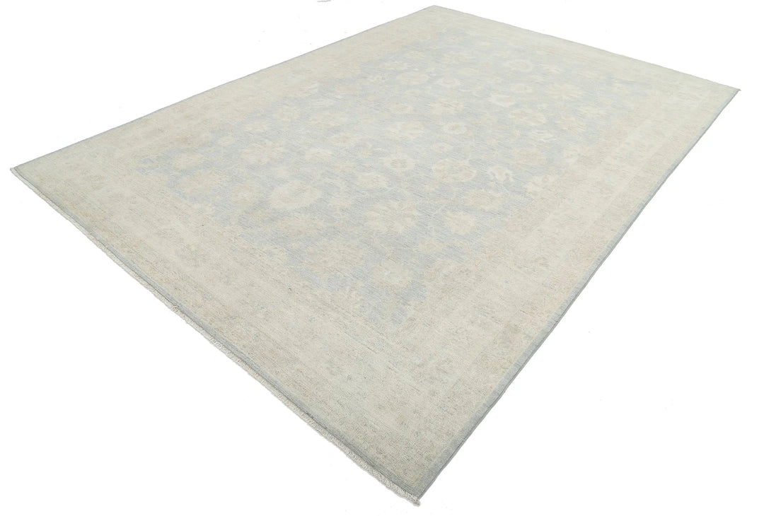 Afghan Serenity Rug 7' 10" x 11' 3" Hand-Knotted | No. AT12131