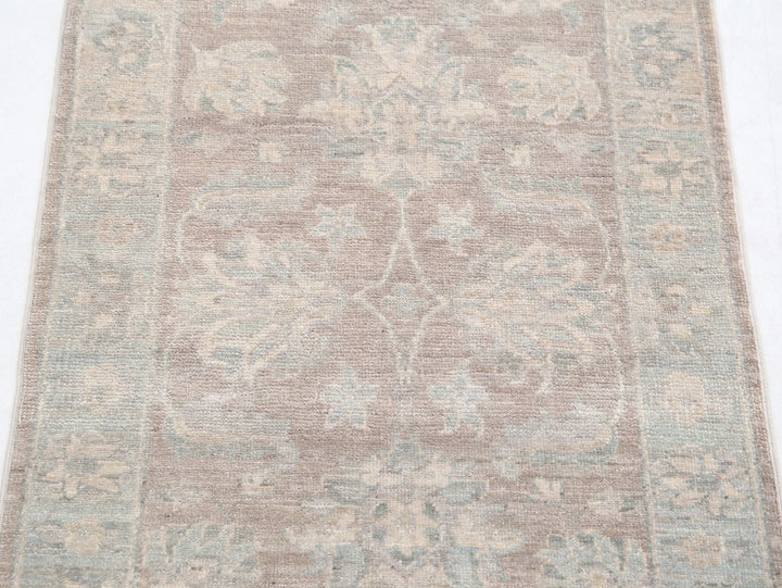 Afghan Serenity Rug 2' 1" x 3' 1" Hand-Knotted | No. AT12296