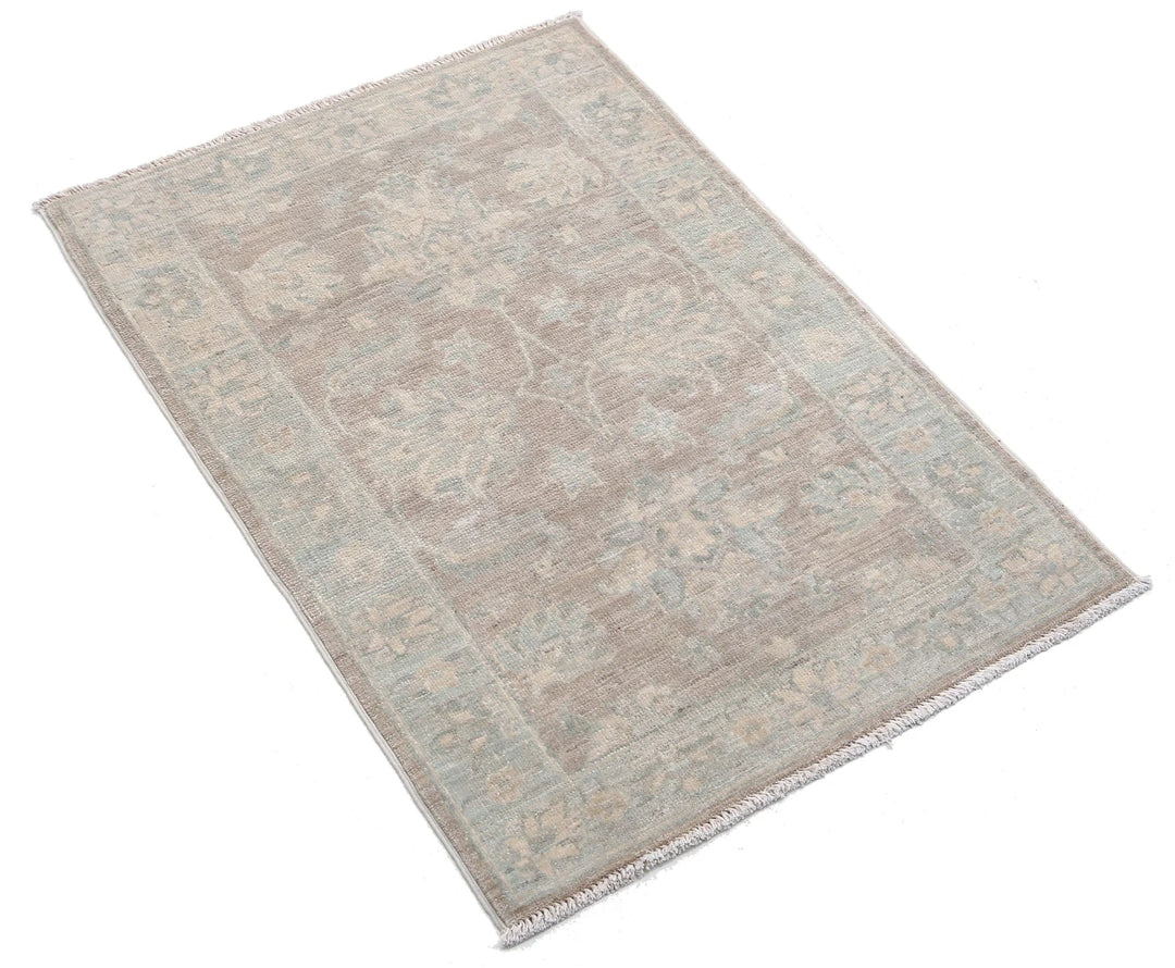 Afghan Serenity Rug 2' 1" x 3' 1" Hand-Knotted | No. AT12296