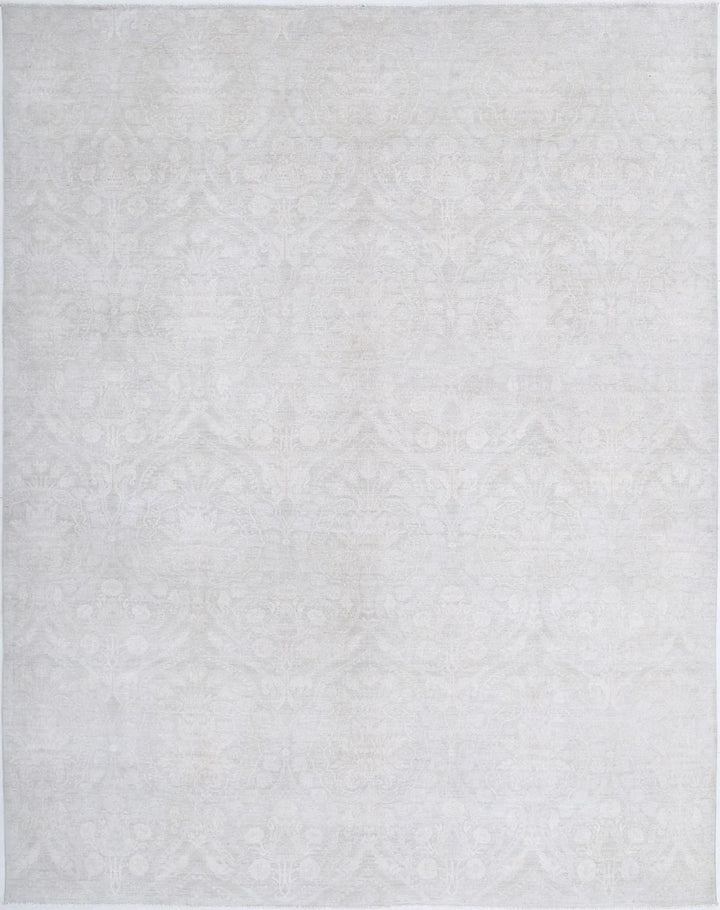 Brown Afghan Oriental Rug 8' 9" x 11' 0" Hand-Knotted | No. AT12328