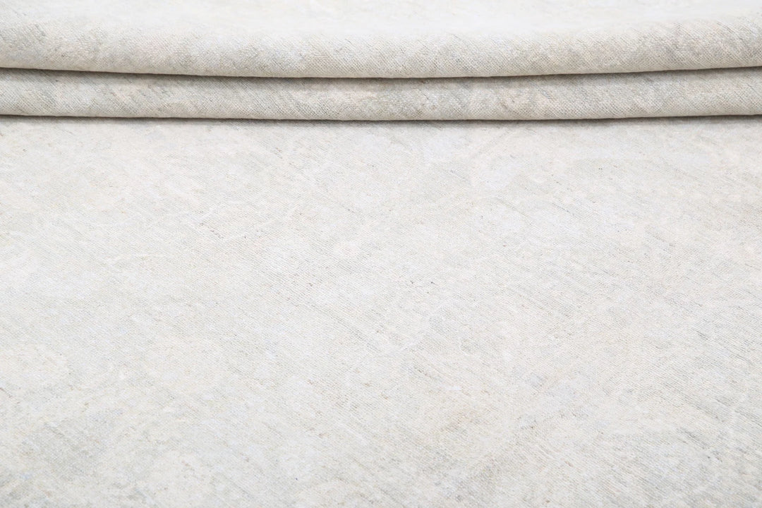 Brown Afghan Oriental Rug 8' 9" x 11' 0" Hand-Knotted | No. AT12328