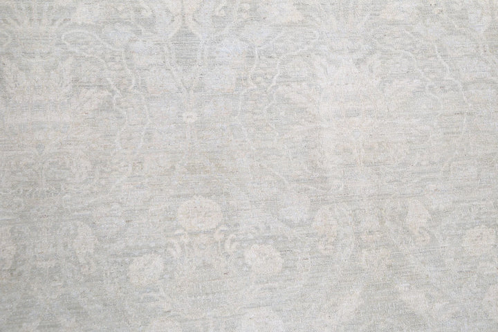 Brown Afghan Oriental Rug 8' 9" x 11' 0" Hand-Knotted | No. AT12328